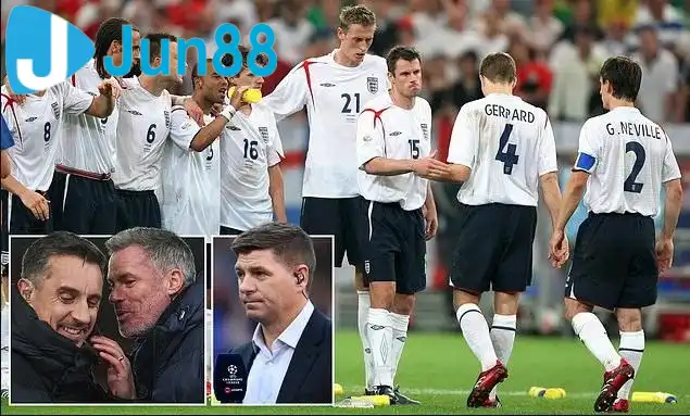 Tuyển Anh chưa từng vượt qua tứ kết ở các giải lớn trong thời Gerrard thi đấu. (Ảnh: Daily Mail)